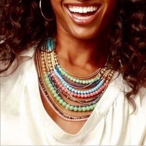 Stella & dot Zahara necklace. Worn once. $248